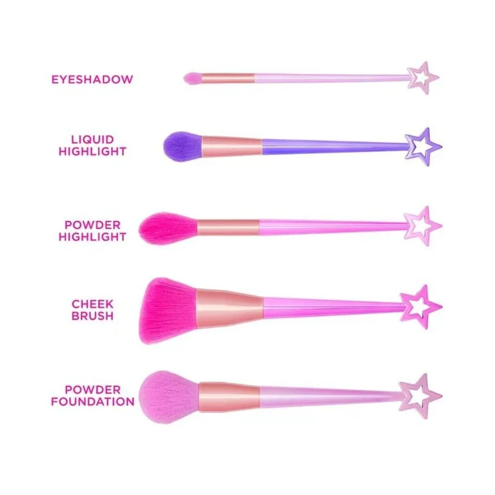 Tarte Pretty Things & Fairy Wings Makeup Brush Box Set 5 Brushes Limited Edition